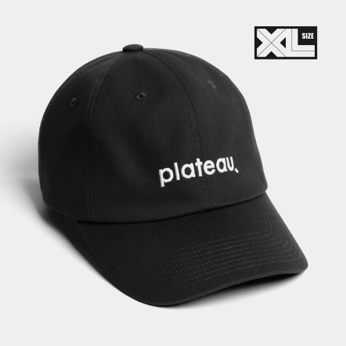 XL PLATEAU VTG CAP BLACK