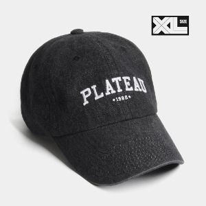 XL PLATEAU DENIM CAP BLACK